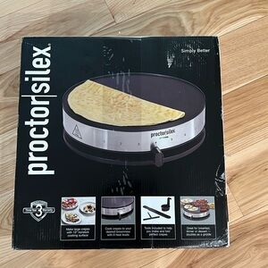 Proctor-Silex Crepe Maker! Brand new with box!